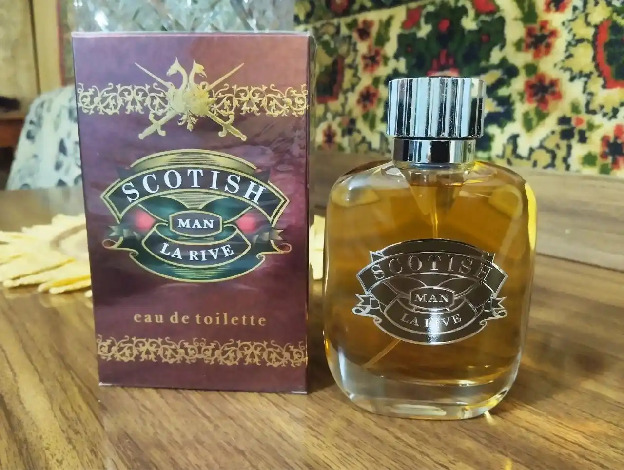 Erkaklar xushbo'ylangan suvi SCOTISH, 90 ml, La Rive