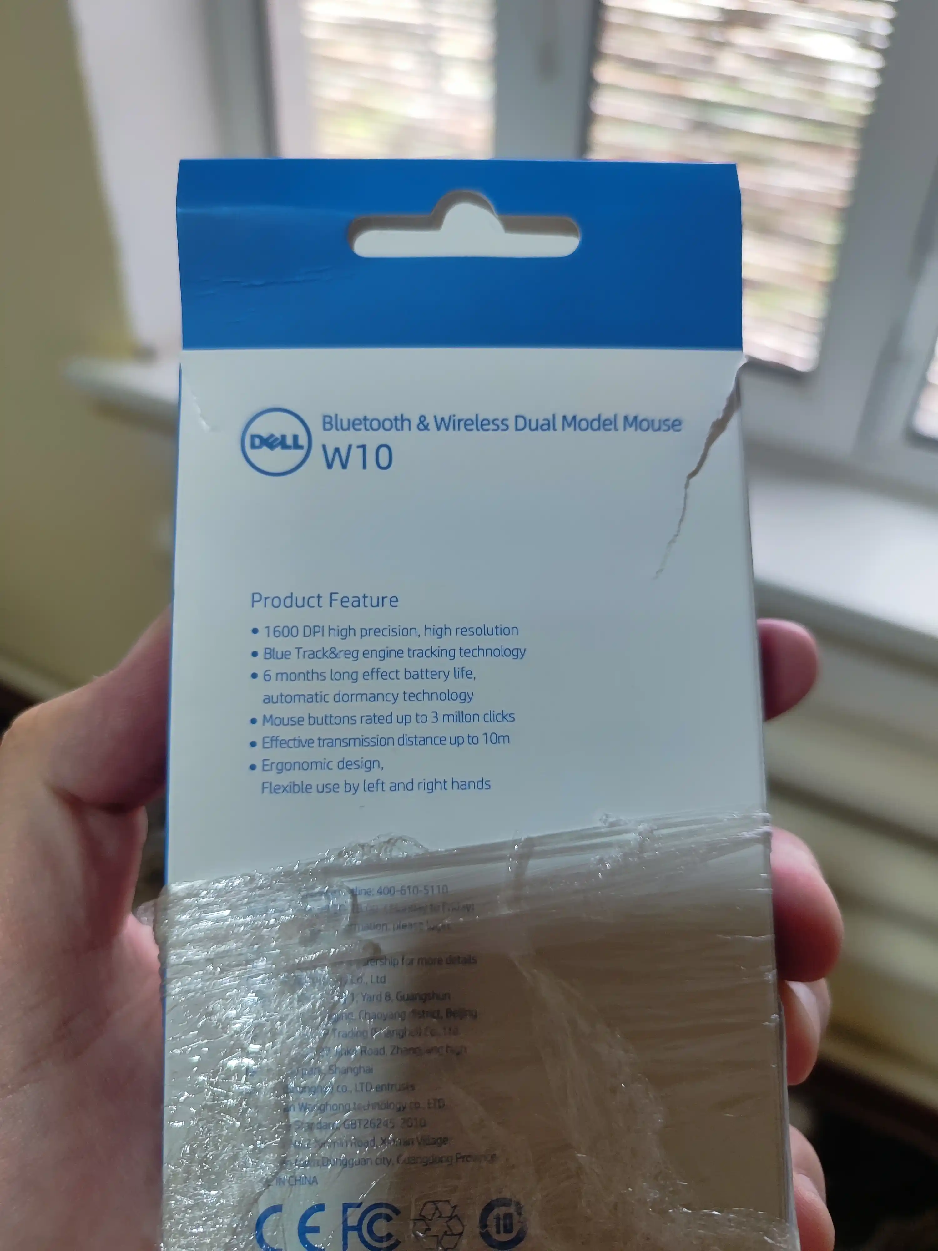 W10 HP simsiz kompyuter sichqonchasi, shovqinsiz, RGB, Bluetooth