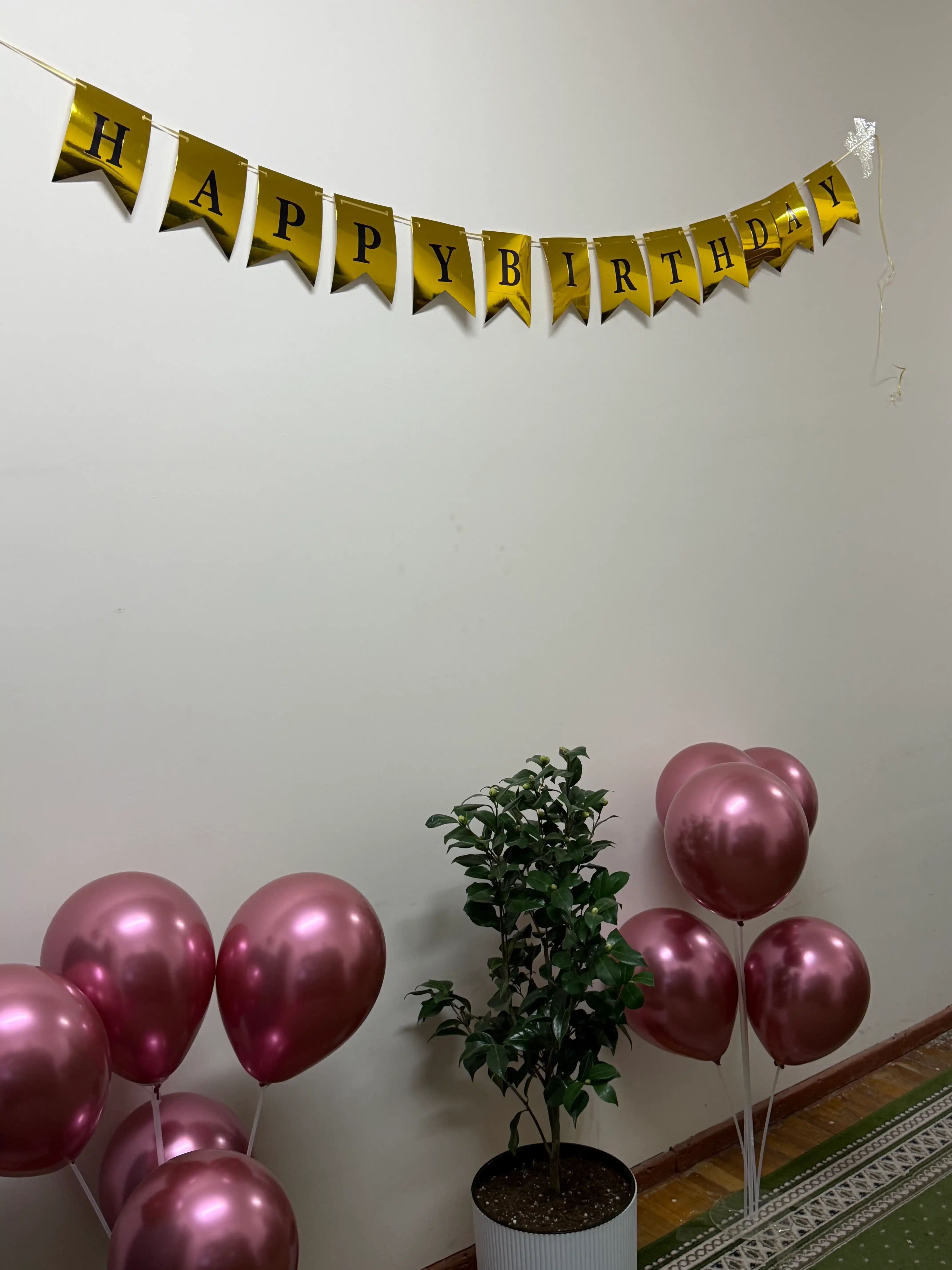 Гирлянда Happy Birthday баннер для украшения дня рождения, декор для праздника
