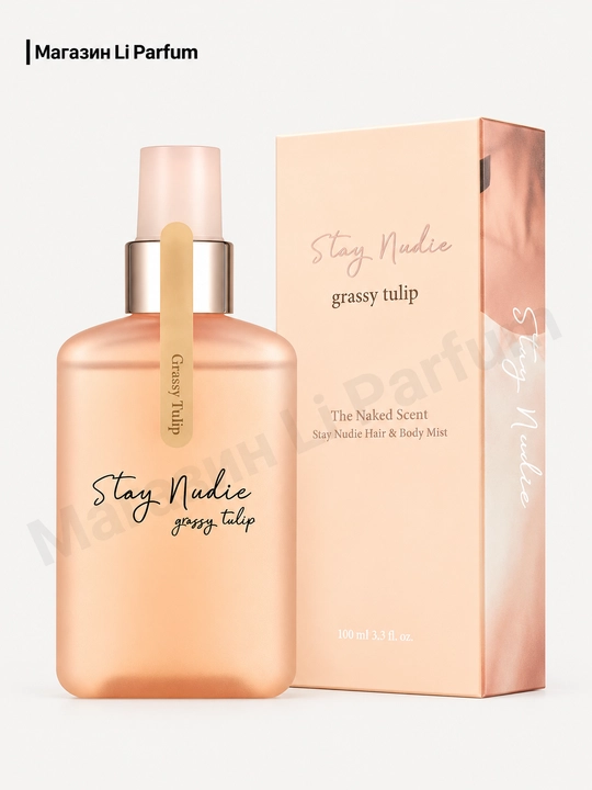 Feramon Tana spreyi Stay Nudie Grassy Tulip Over Floral Sensual soch va tana uchun parfyum