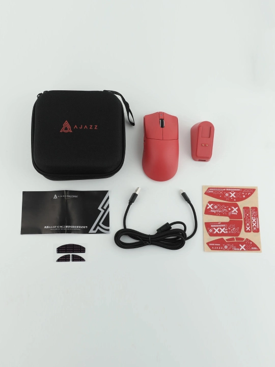 Игровая Мышь AJAZZ AJ139P V3 MC, Беспроводная, Bluetooth, с RGB док-станцией, 24000 DPI
