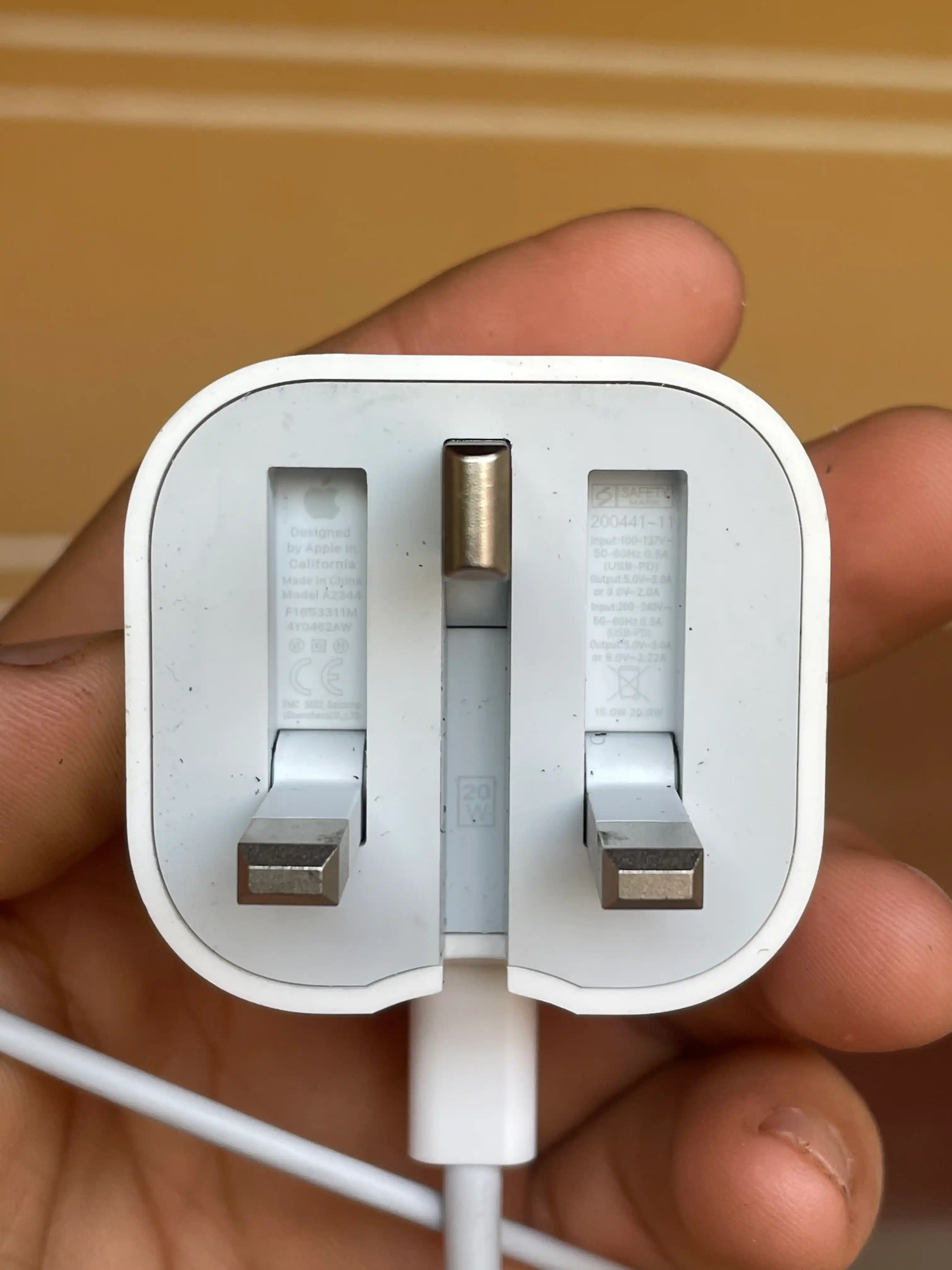 IPhone uchun zaryadchik, zaryadnik tez zaryadlovchi 20 Vt, Type-Cdan Lightning kabel bilan
