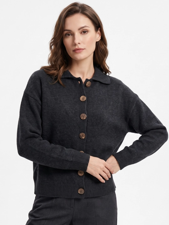 Kardigan ayollar uchun trikotaj — ELLY FASHION - 