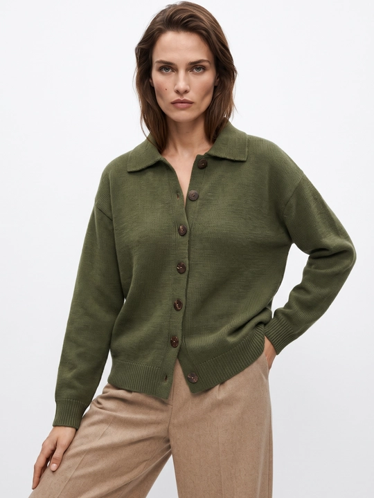 Kardigan ayollar uchun trikotaj — ELLY FASHION - 