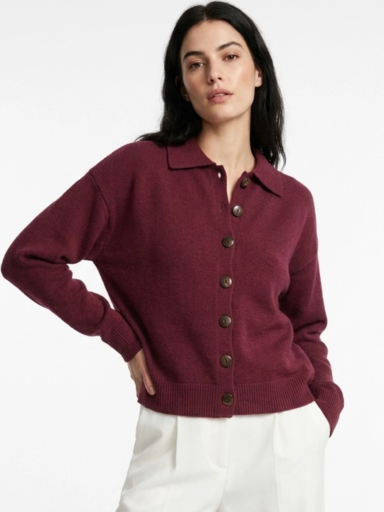 Kardigan ayollar uchun, trikotaj — ELLY FASHION - 