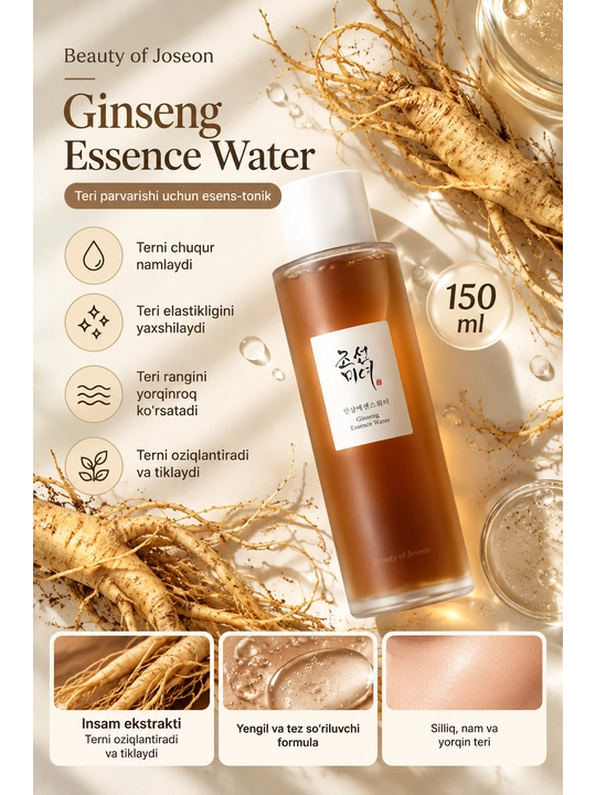 Toner Beauty of Joseon Ginseng Essence Water — 150 ml - 