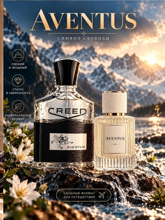 Creed Aventus — Уникальный аромат роскоши, силы и мощной харизмы Raspiv - 