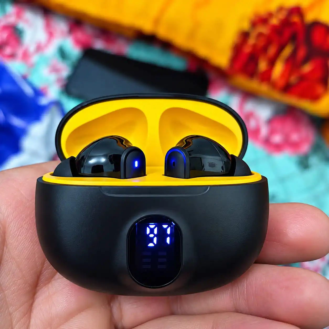 Simsiz quloqchinlar Bluetooth 5.4, Hi-Res ovoz, sensorli boshqaruv, shovqinni kamaytirish