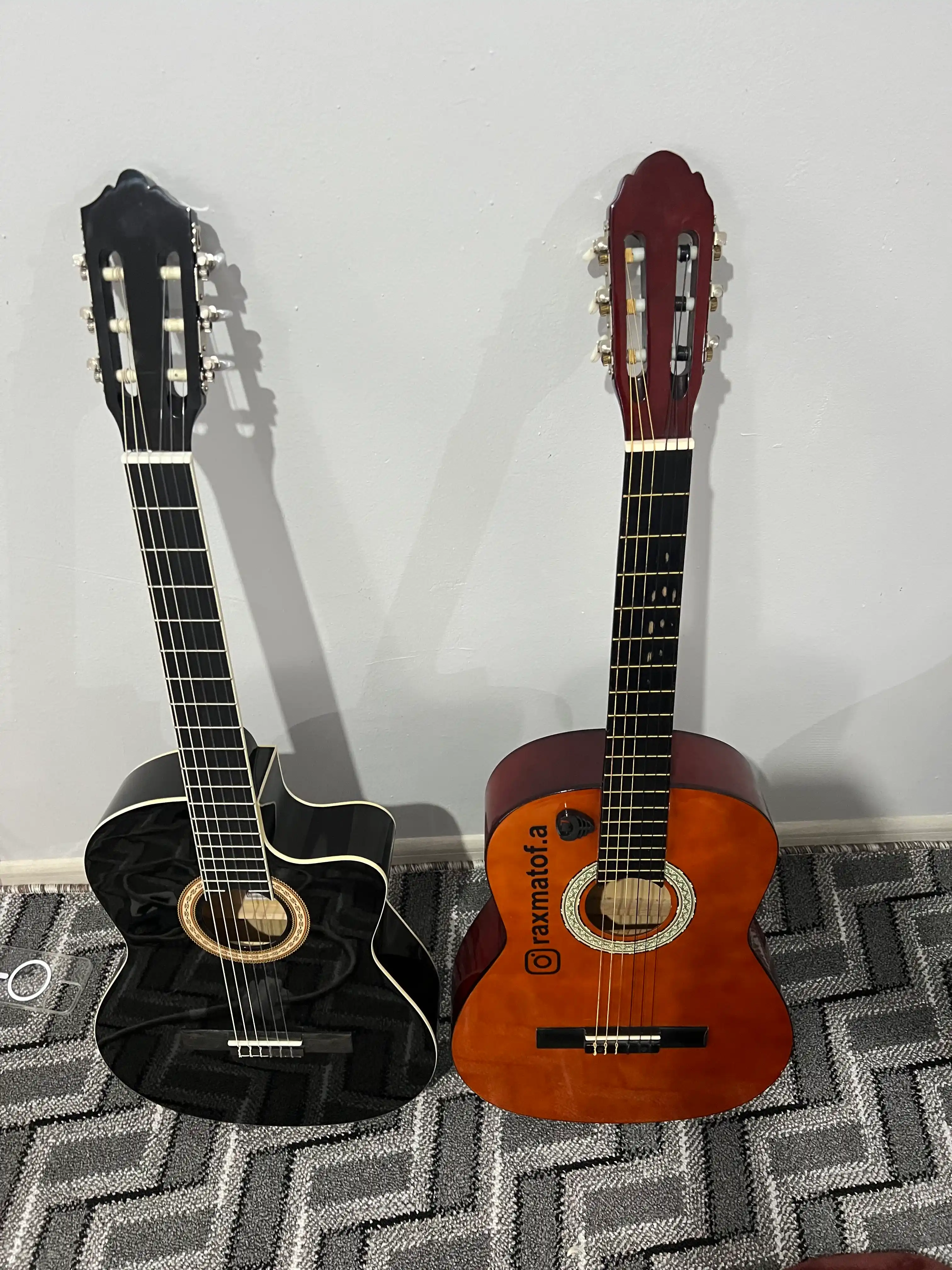 Klassik gitara Ashton CG44 CEQ BK