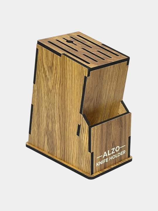 Подставка для ножей Alzo Knife Holder — органайзер для кухонных ножей
