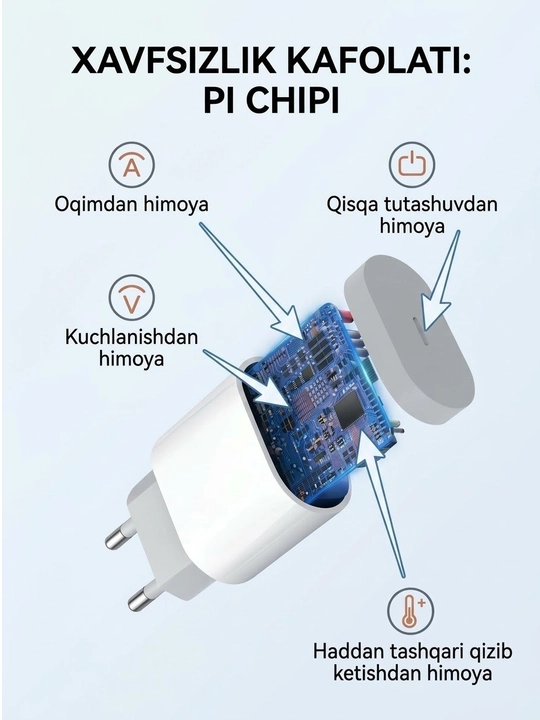 Сетевое зарядное устройство USB-C 20W (только адаптер)