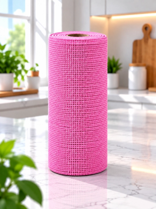 Салфетки из микрофибры 25×25 см, отрывные, 20 шт в рулоне - 