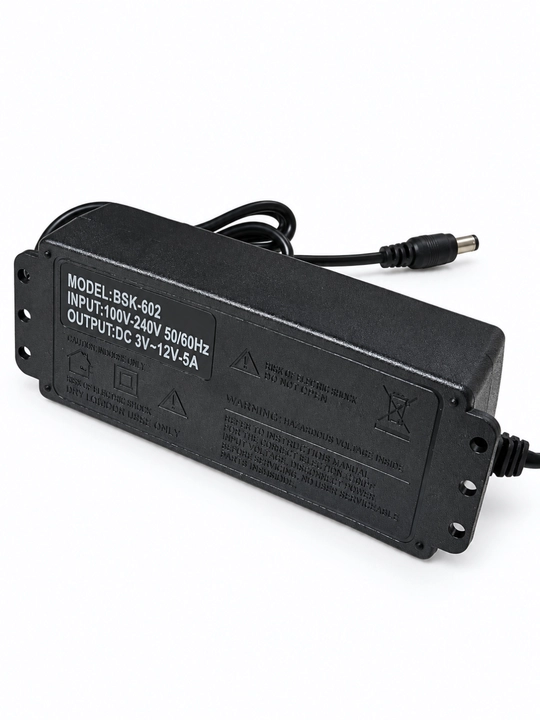 Универсальный регулируемый блок питания 3–12V 5A с цифровым дисплеем