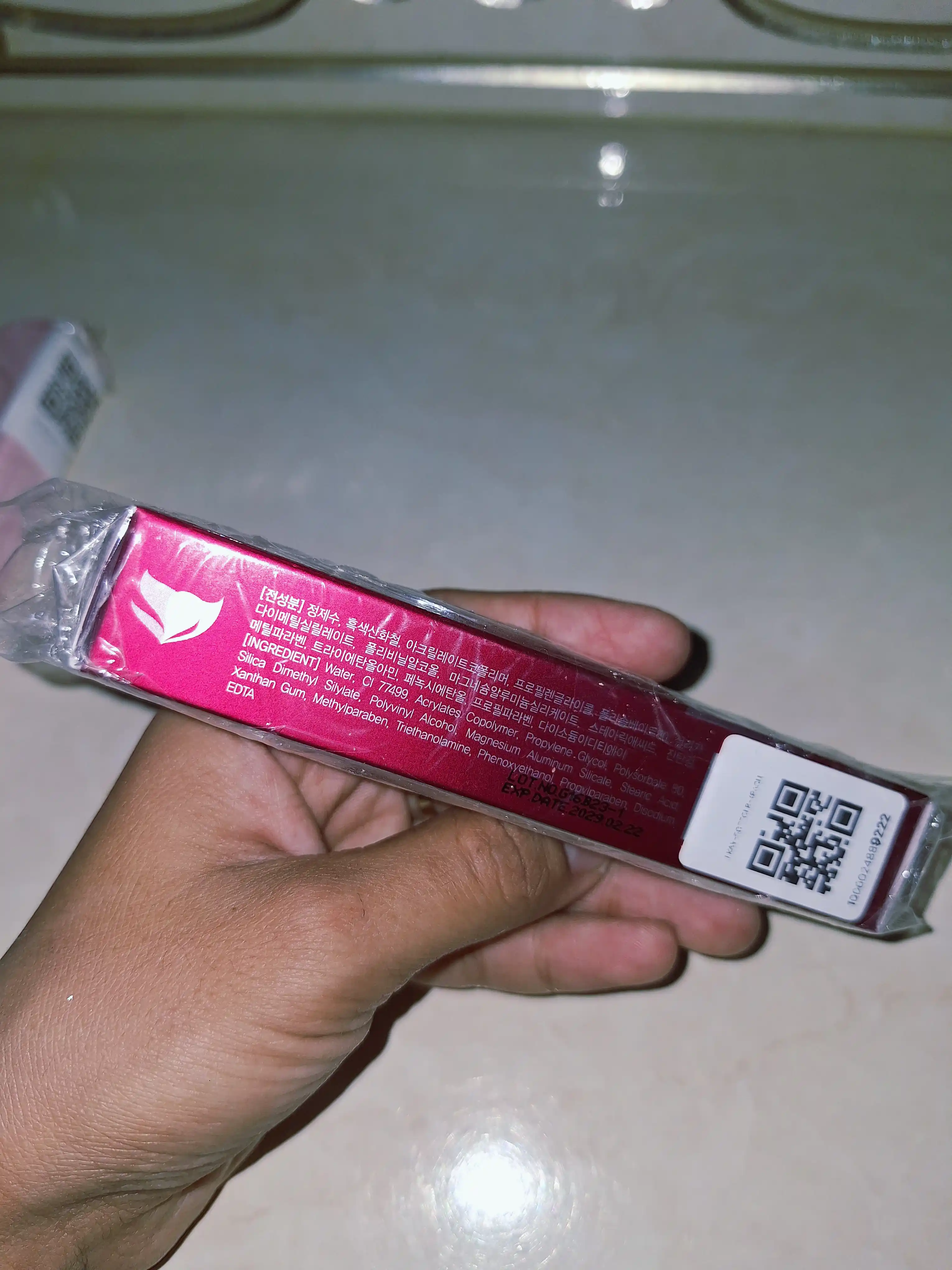 Подводка для глаз LillyKay Deep Black Eyeliner, тонкая кисточка, Корея