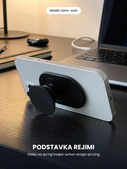 MagSafe popsoket, magnitli telefon ushlagichi va podstavka, yechiladigan, 7 xil model