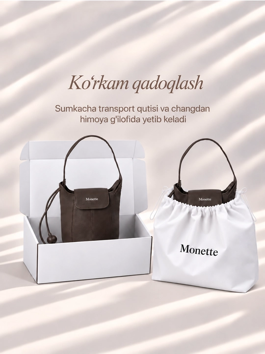 Koja sumka ayollar uchun bochka bucket Monette tabiiy charm yelkaga Italiya