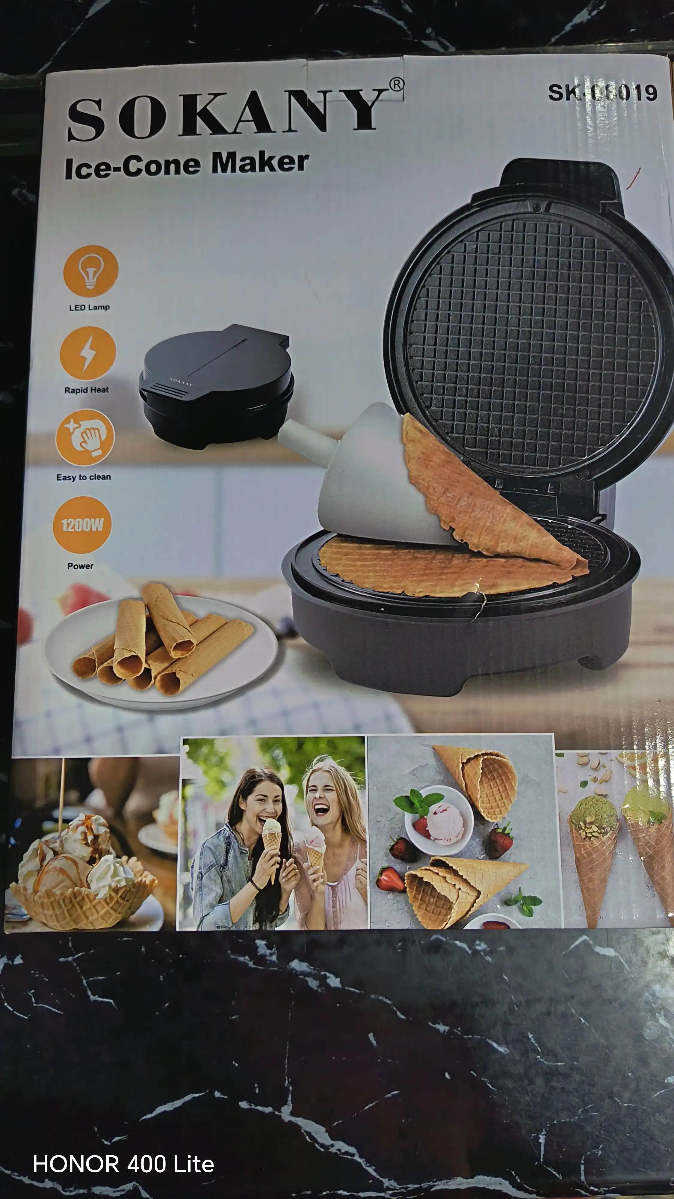 SOKANY SK-B908 ko'p funksiyali vafli pishirgich-toster, 3 birida, 5 birida, 7 birida