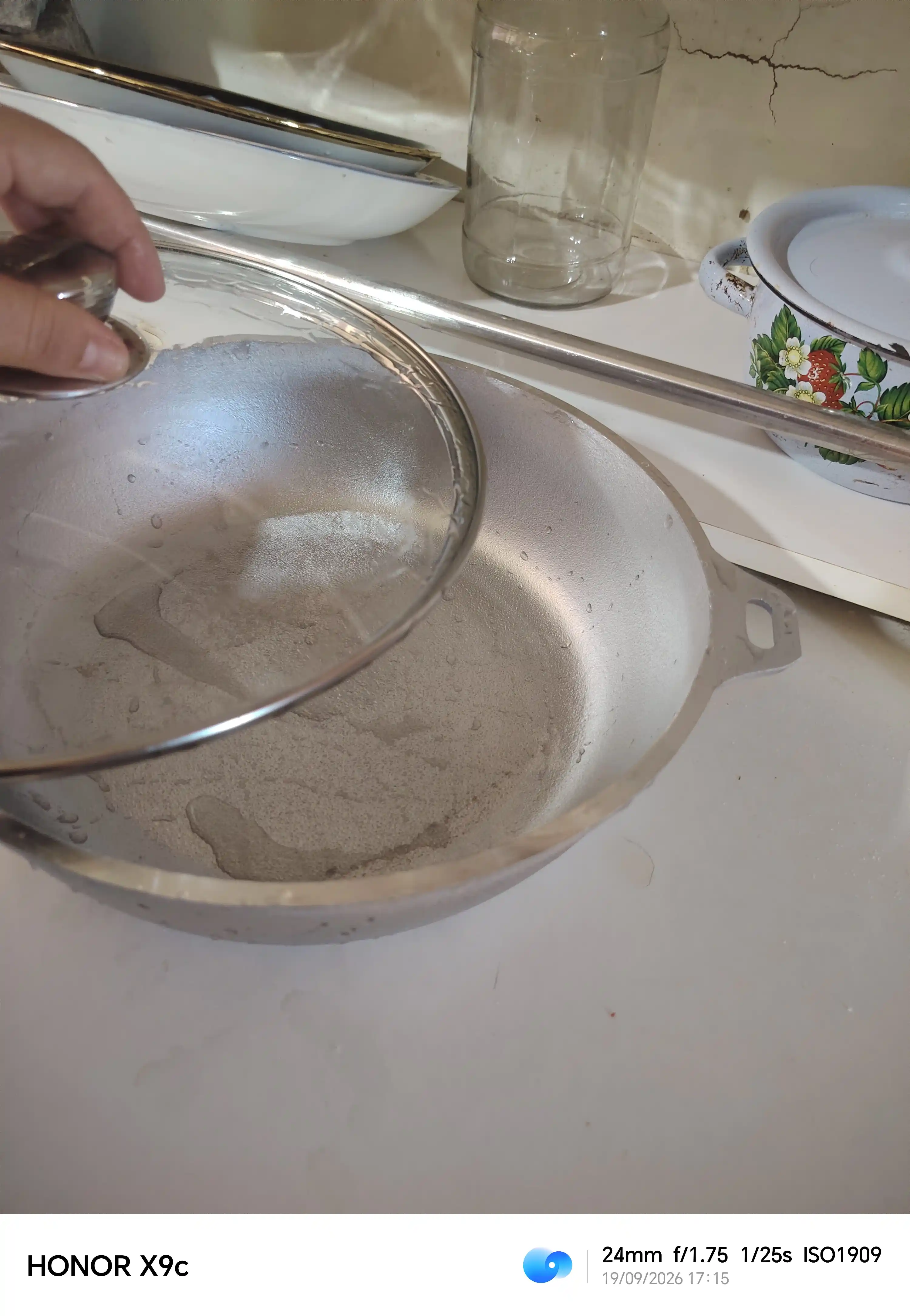 Жаровня со стеклянной крышкой, 3 л
