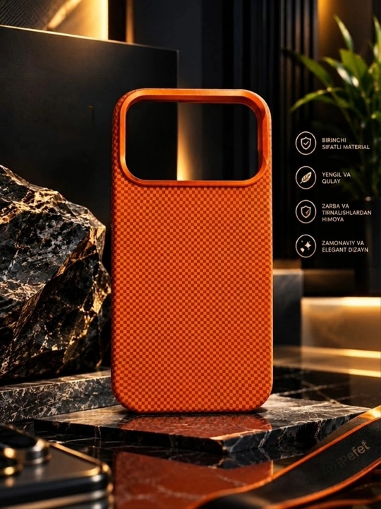 Iphone 17pro va pro Max uchun  iPefet brend premium chexollar