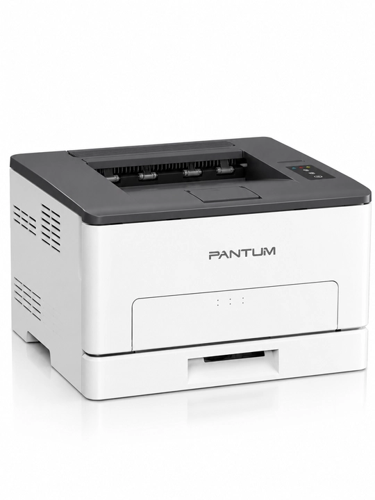 Лазерный принтер Pantum A4, монохромная печать, компактный белый принтер для офиса