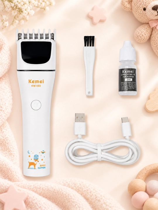 Детская машинка для стрижки волос Kemei KM-569