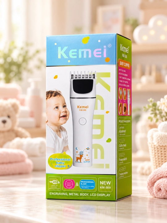 Детская машинка для стрижки волос Kemei KM-569
