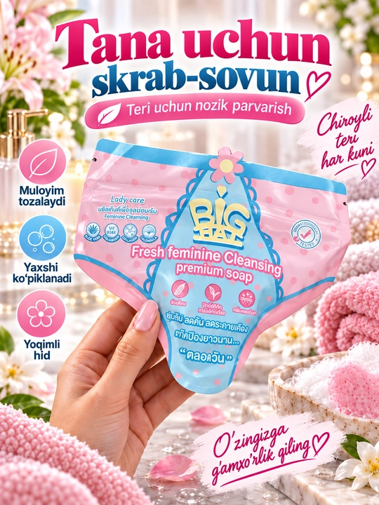 Скраб-мыло для тела Bloom Bloom, очищающее мыло для ухода за кожей, мыло для тела
