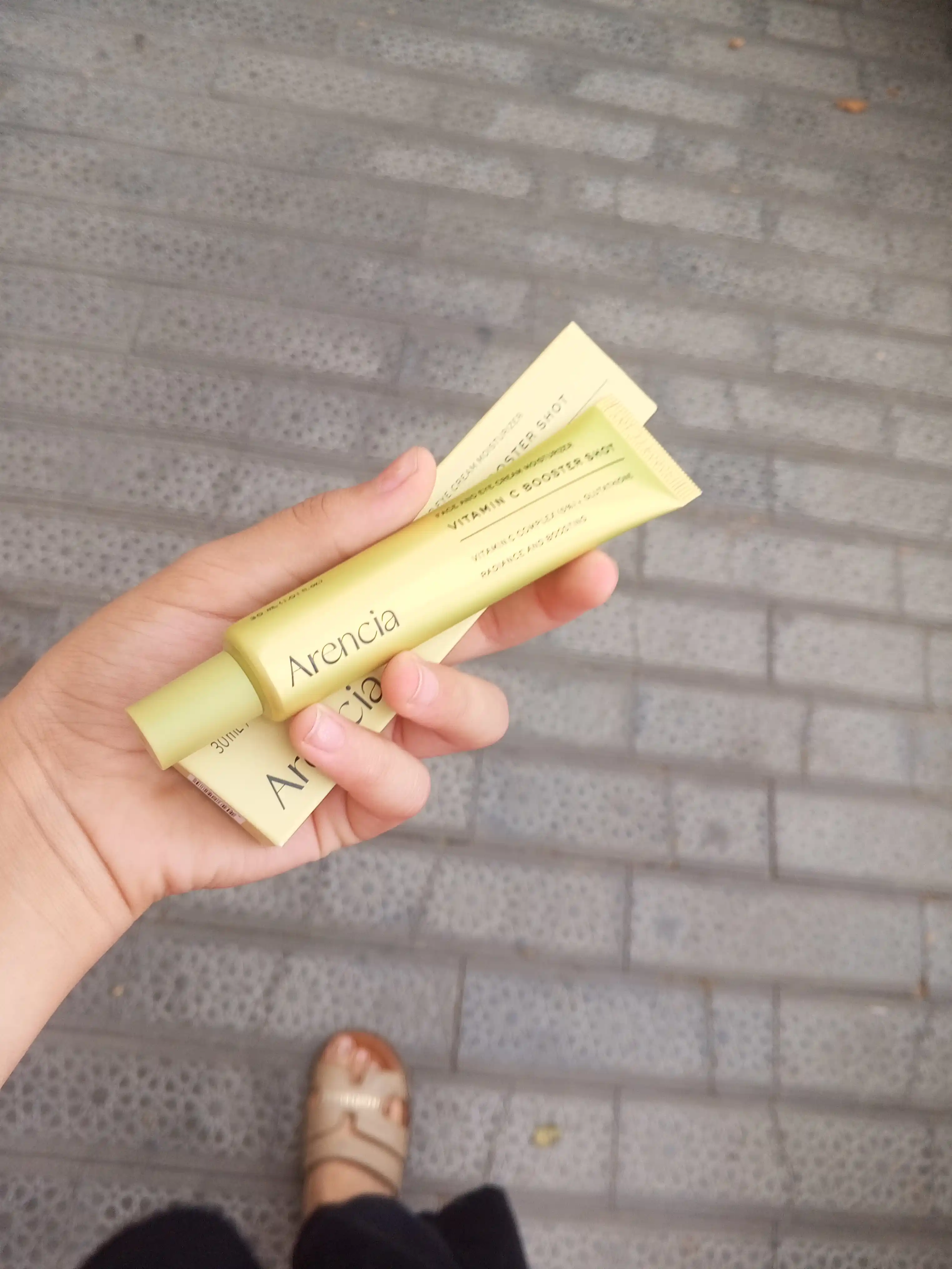 Крем для лица Arencia Vitamin C Booster Shot, осветляющий и увлажняющий, 30 мл
