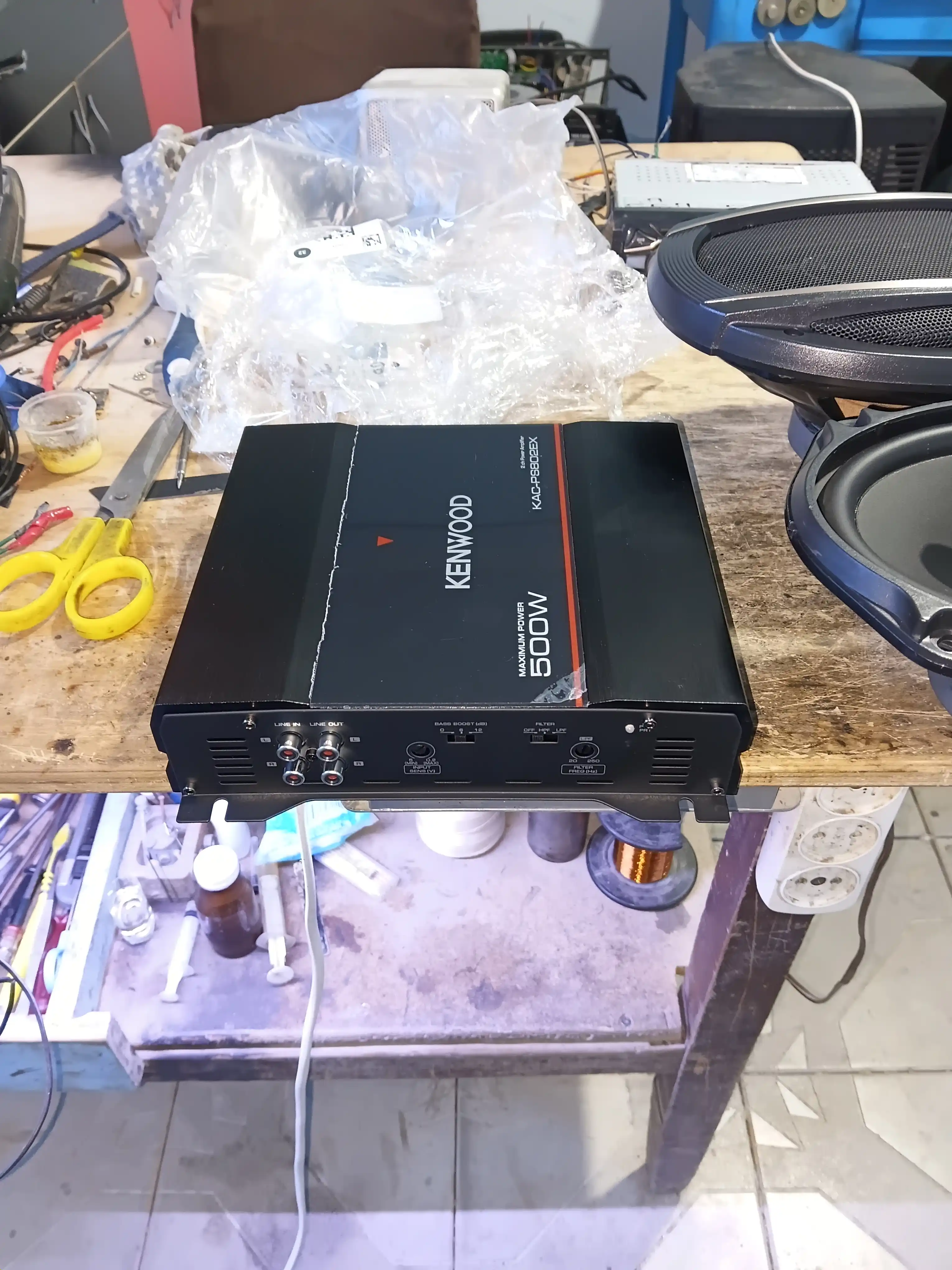 Kuchaytirgich Kenwood Kac-PS802EX 500 W, 2-kanal chiqarishi zor