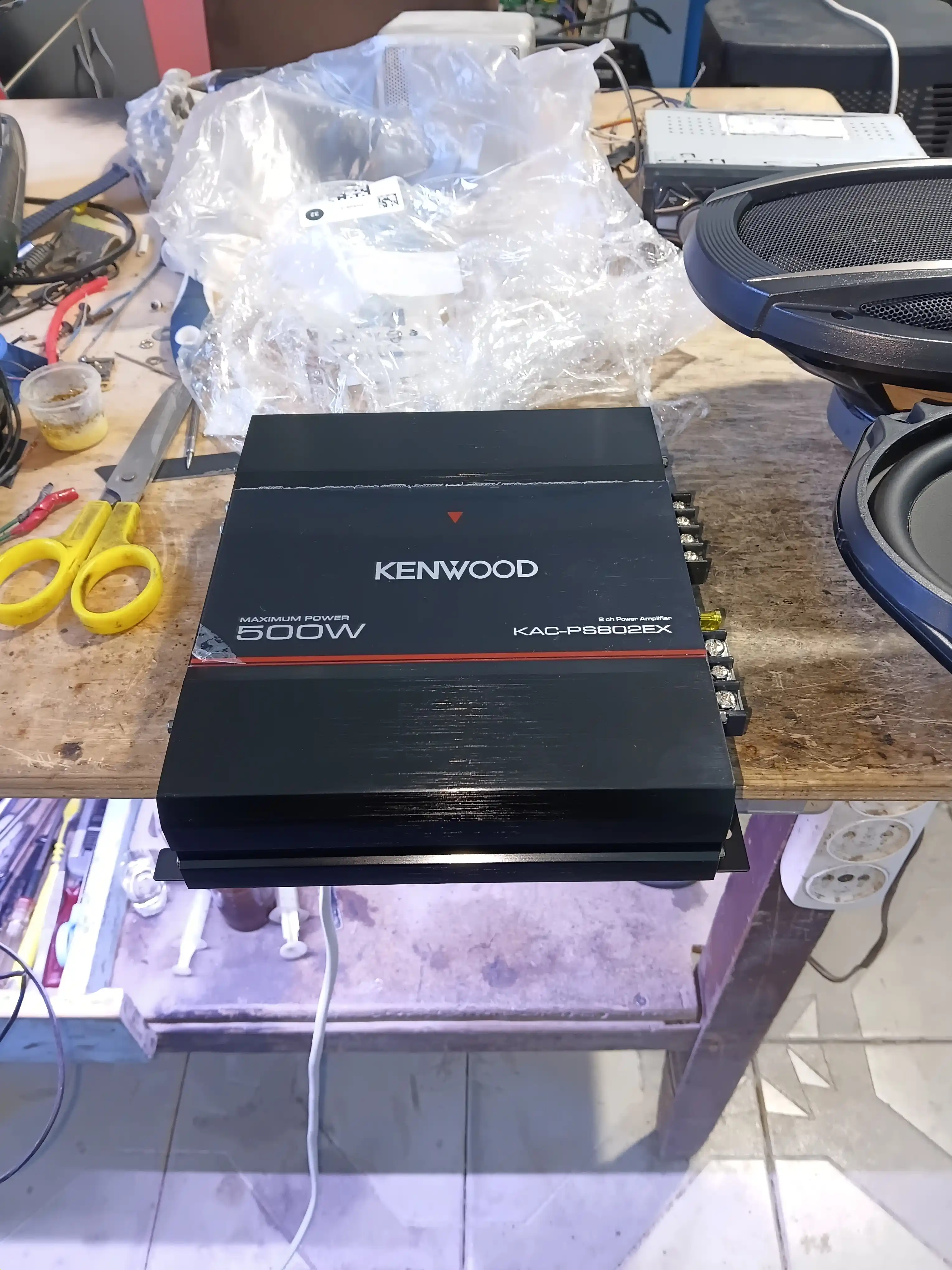 Kuchaytirgich Kenwood Kac-PS802EX 500 W, 2-kanal chiqarishi zor