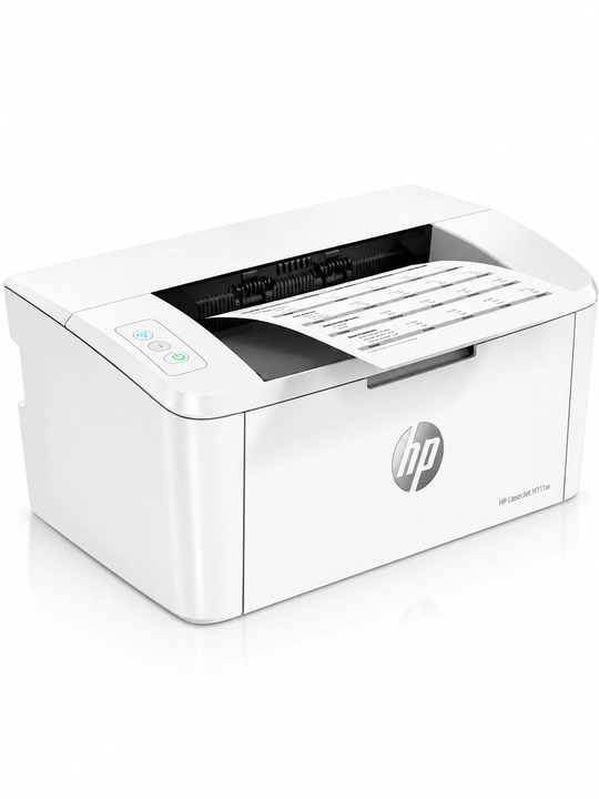 Принтер HP LaserJet M111w, лазерный, A4, 20 стр/мин, Wi-Fi, USB 2.0, 600×600 dpi, белый