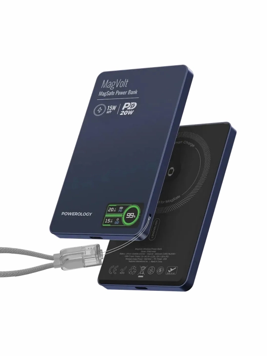 Powerology MagVolt MagSafe повер банк