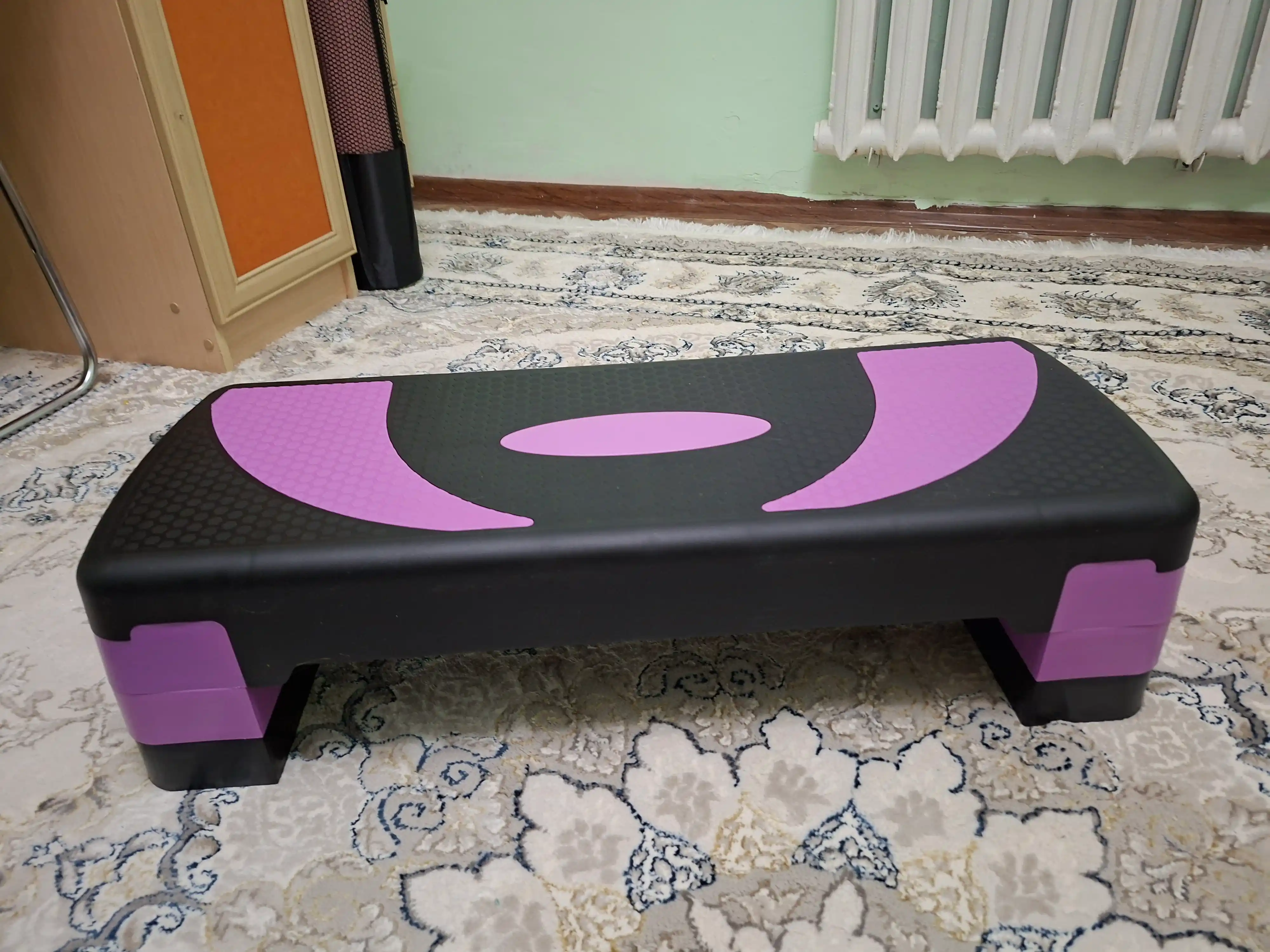 Fitnes step-platforma, 3 darajali, fitnes