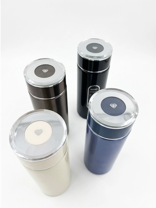 Термокружка 530 мл, сталь 316, с трубочкой, для кофе и чая, сохраняет тепло и холод