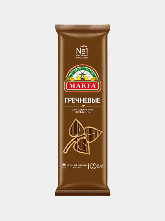 Grechkali vermishel MAKFA, uzun, 500 g