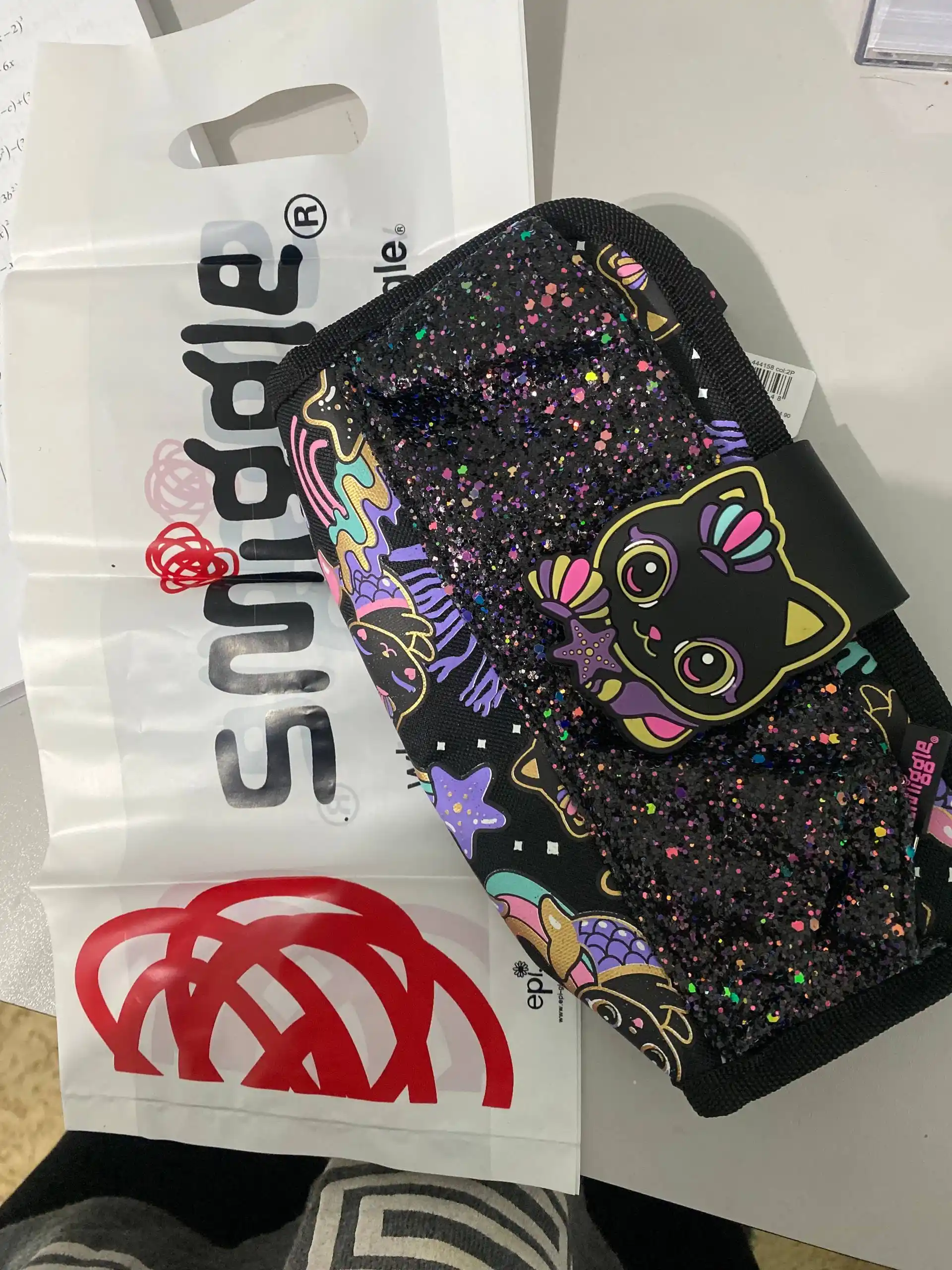 Smiggle maktab penal, o‘g‘il va qiz bolalar uchun, 2 bo‘limli, yorqin dizayn