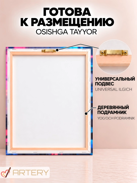 Devor uchun ARTERY rasmi, interyer uchun anime poster va panno