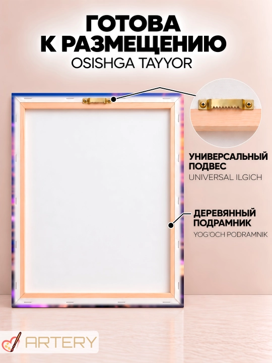 Devor uchun ARTERY rasmi, interyer uchun anime poster va panno