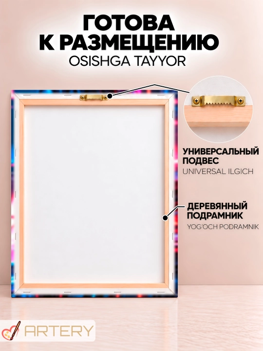 Devor uchun ARTERY rasmi, interyer uchun anime poster va panno