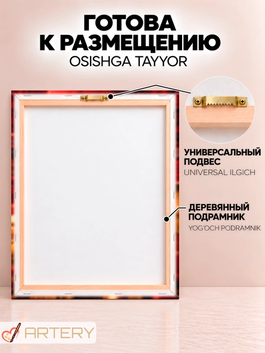 Devor uchun ARTERY rasmi, interyer uchun anime poster va panno