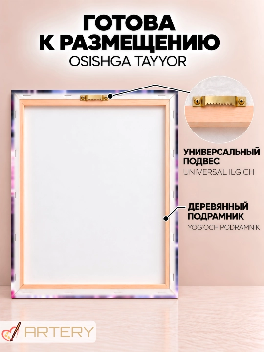 Devor uchun ARTERY rasmi, interyer uchun anime poster va panno