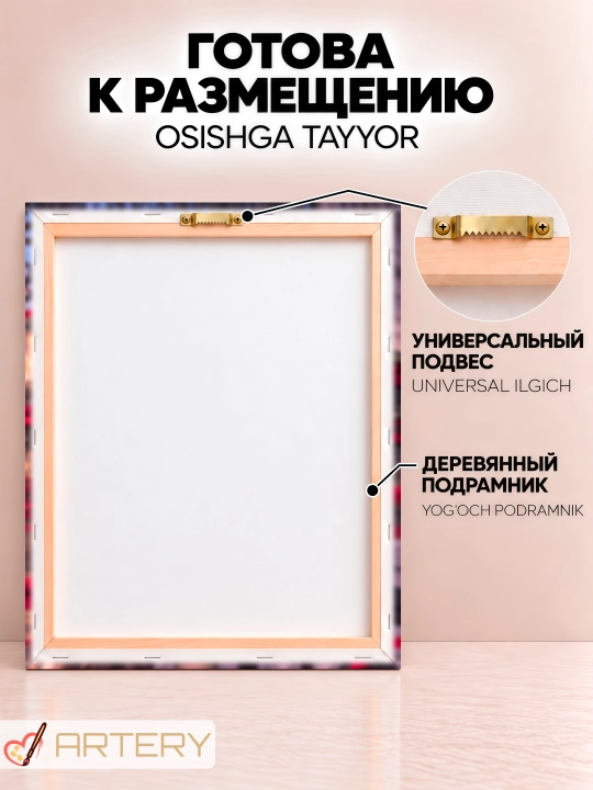 Devor uchun ARTERY rasmi, interyer uchun anime poster va panno