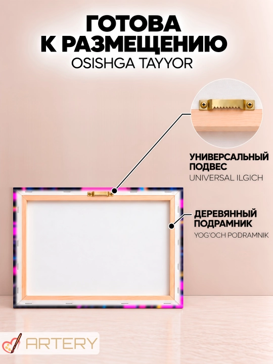 Devor uchun ARTERY rasmi, interyer uchun anime poster va panno