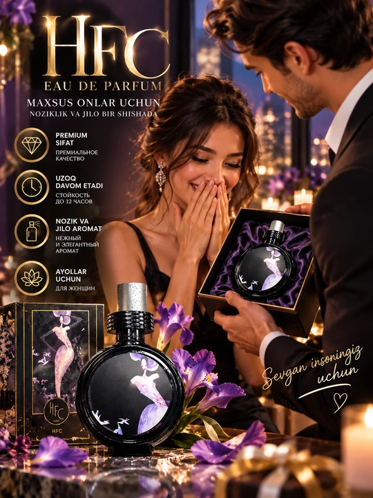 Ayollar va qizlar uchun parfumlangan suv,ayollar uchun atir ayollar atiri, 100 ml