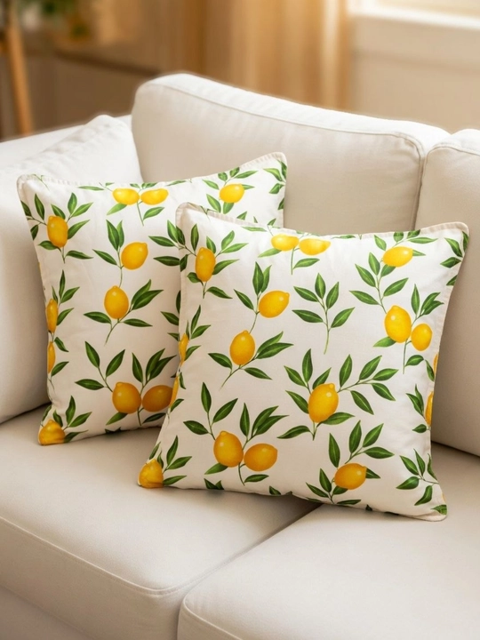 Yostiq jildlari to‘plami, yostiq jildi, 50 x 70 va 65 x 65 sm o‘lchamli, bezakli, 2 dona - 