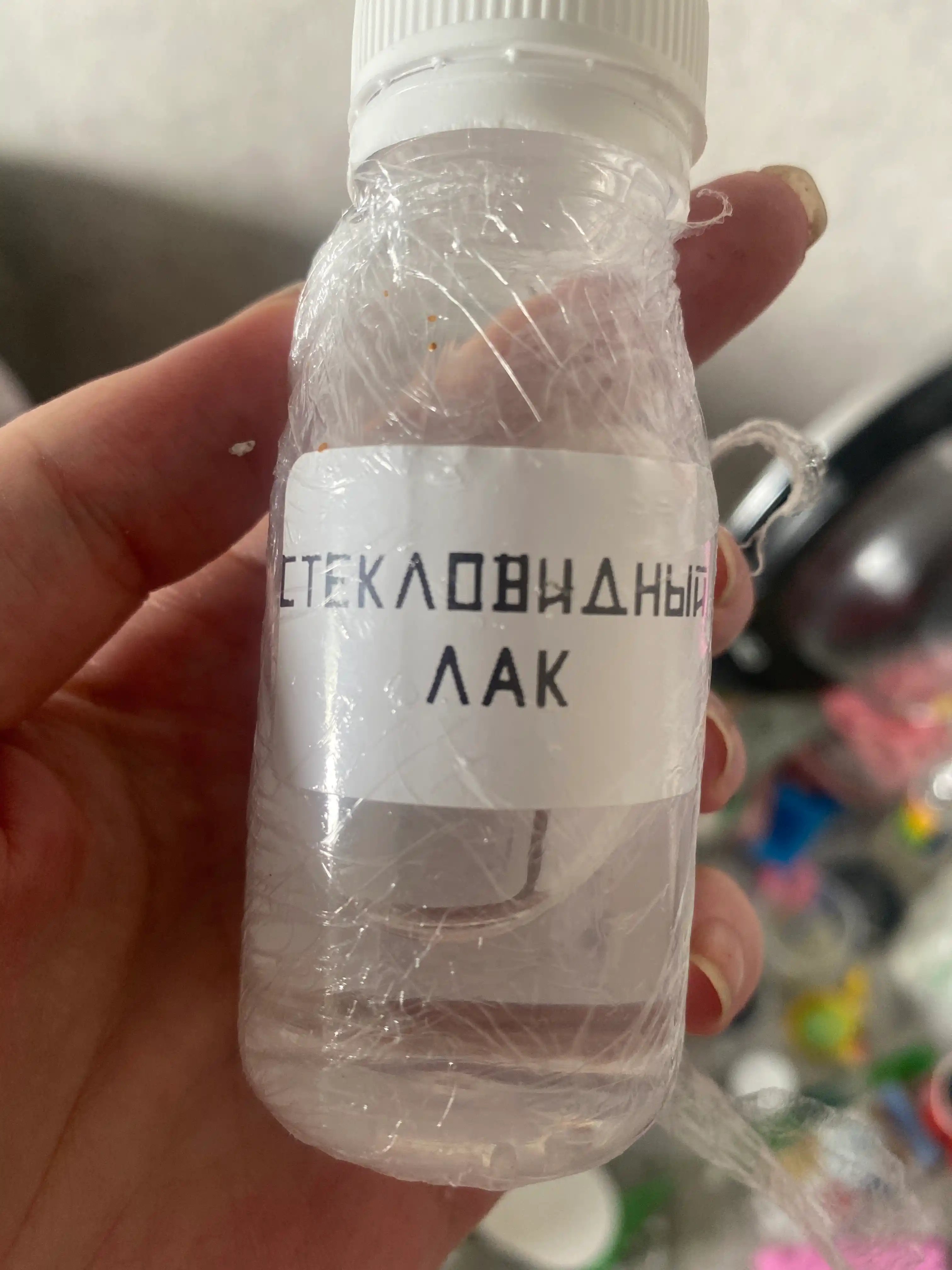 Стекловидный лак для гипсовых изделий