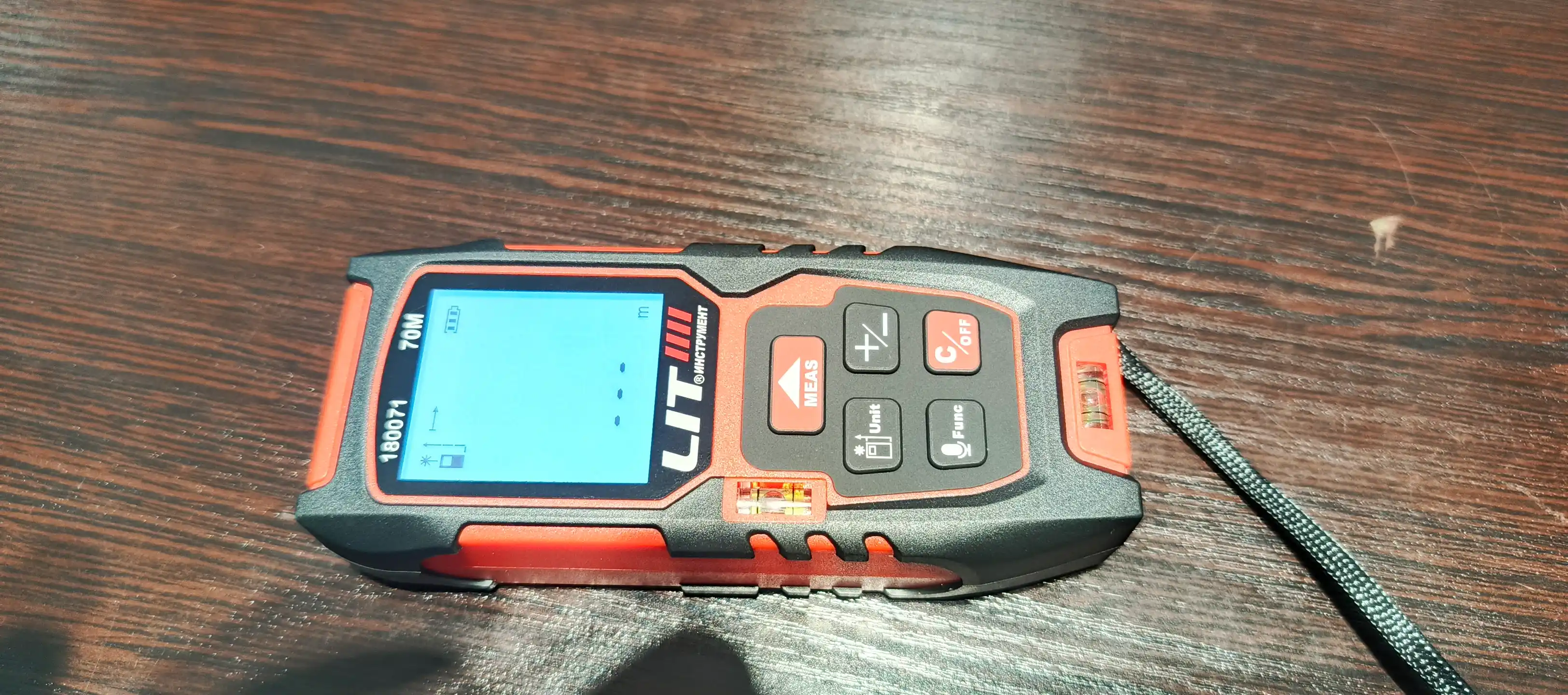 Lazerli masofa o‘lchagich, elektron lazer ruletka 50 / 70 / 100 / 120 m