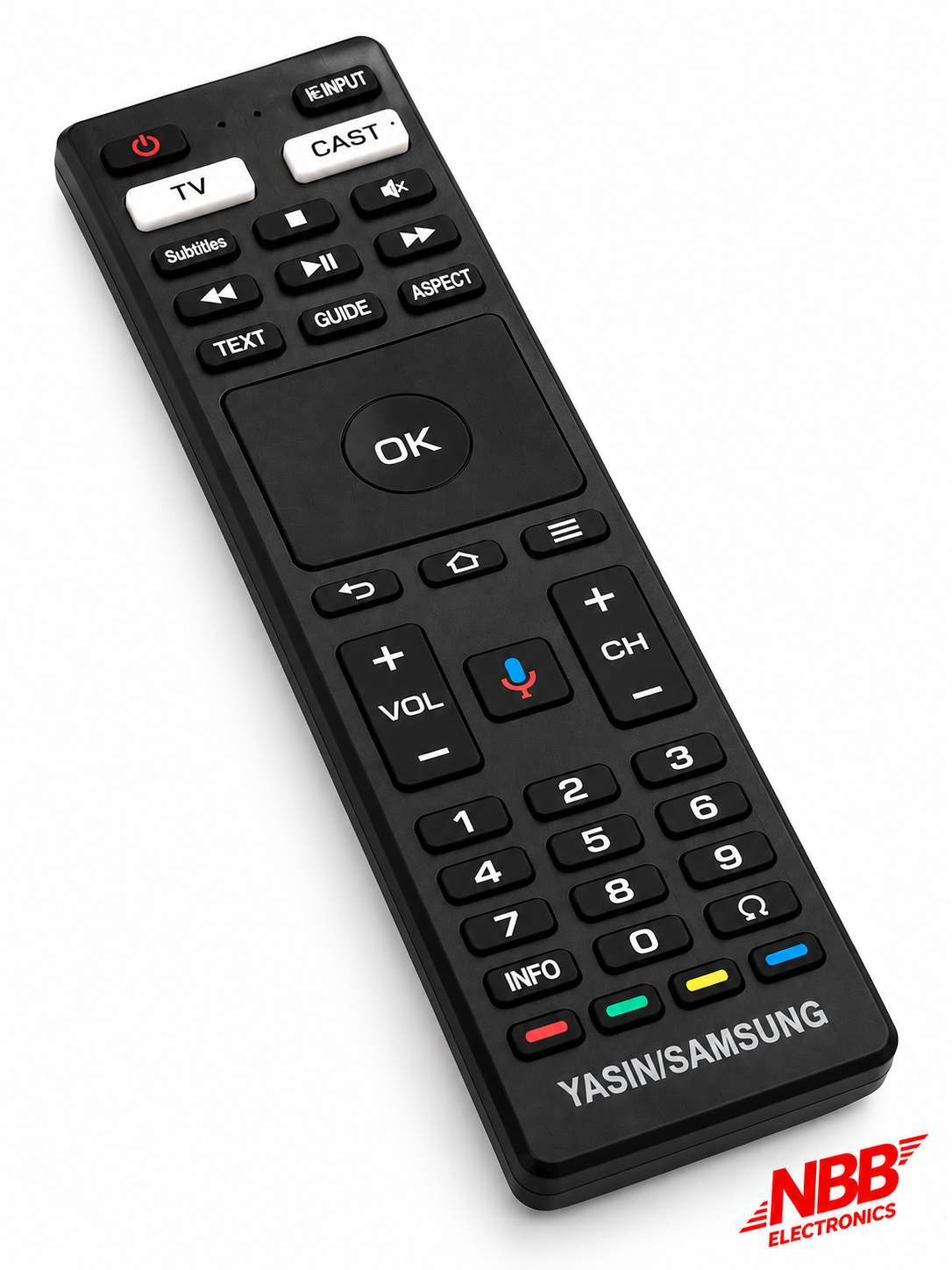Универсальный пульт для телевизоров YASIN и SAMSUNG, пульт для Smart TV, пульт для ТВ
