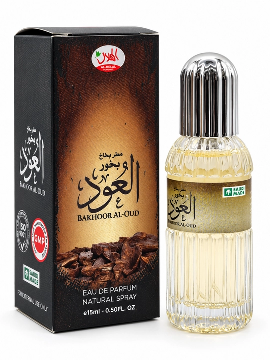 AL-HELAL Bakhoor Al-Oud uniseks atir, Eau de Parfum, 15 ml - 