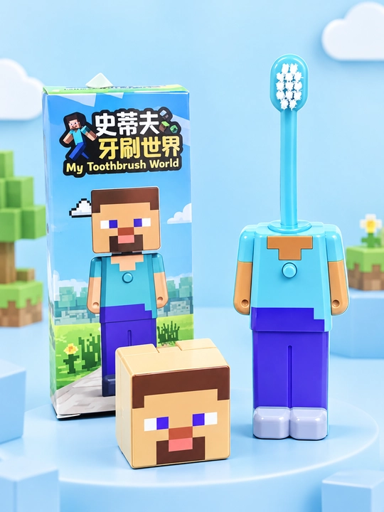 Minecraft и другие героями зубная щётка детская - 